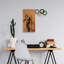 Décoration murale en bois