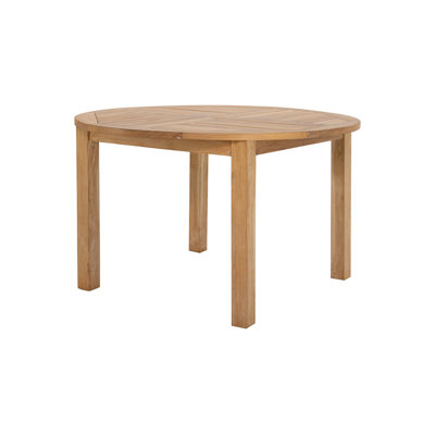 Truro Outdoor Round Teak Dining Table