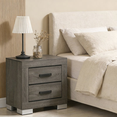 Table de chevet en bois