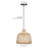 1-Light Pendant Lights Bamboo Dome-2040299681