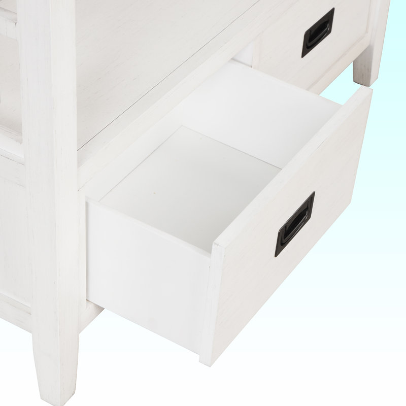 Console 36 po Bhakta, Blanc