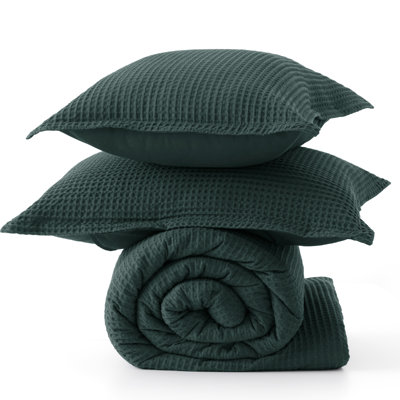 Bedsure Waffle Comforter Set