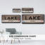 Lake Paddles - Toile encadrée-1093287365