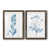 Papier, cadre noyer