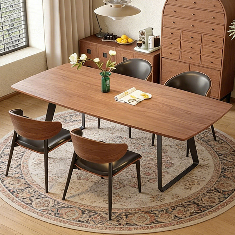 Table de salle à manger rectangulaire à usage domestique, H 29,53 po x L 62,99 po x l 31,5 po