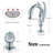Widespread 2-handle Bathroom Faucet-98253446