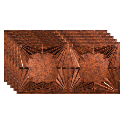 Panneau de plafond décoratif en vinyle 2 pi x 4 pi FASÄDE Art Deco