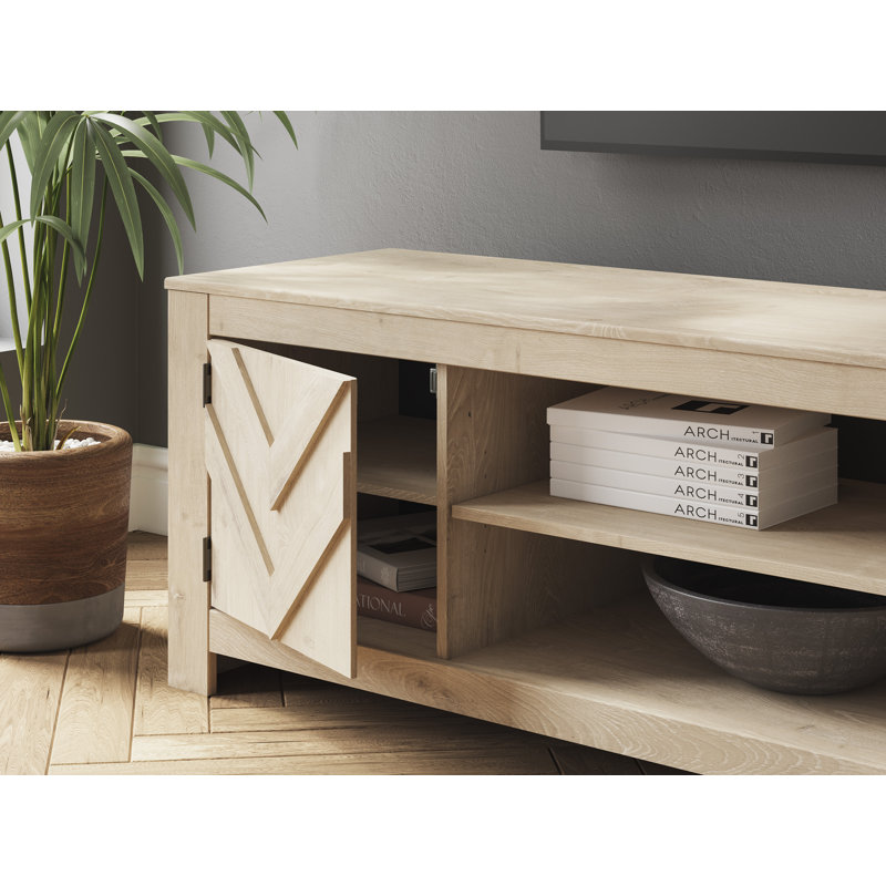 Cayboni 71" TV Stand For Tvs Up To 81", Brown