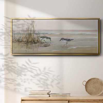 Early Risers I- Framed Canvas