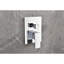 L'ensemble de fixation murale de pomme de douche 12 po, en laiton et en acier inoxydable, offre une douche confortable, une fonction autonettoyante et un ensemble d'accessoires essentiels-118088799