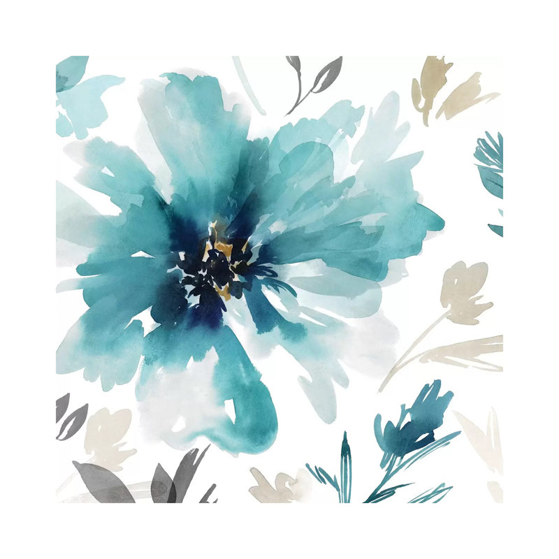 Finesse I by Isabelle Z - Painting on Canvas, Wrapped Canvas, 45.72 cm H x 45.72 cm W x 1.91 cm D