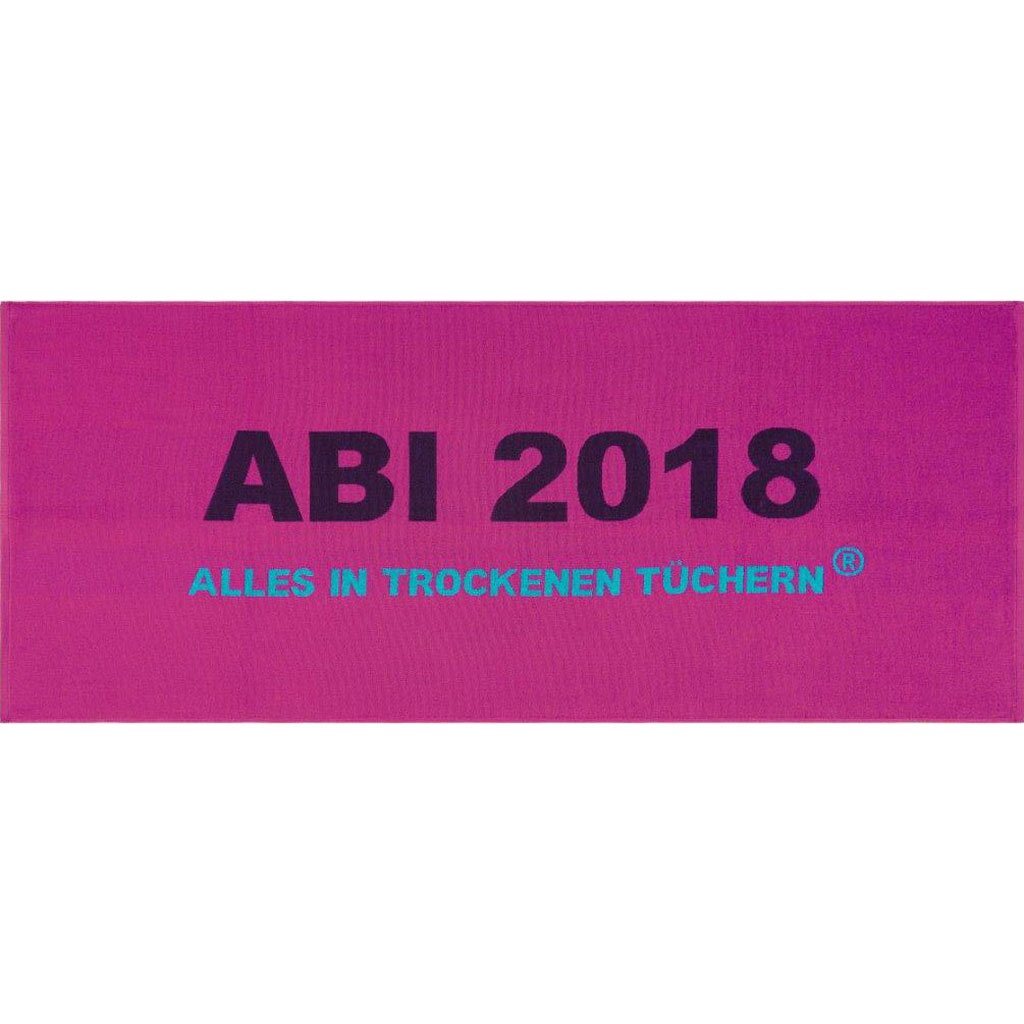 Strandtuch Abi 2018