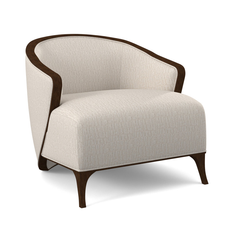 Penegrine Lounge Chair, American Walnut, Edworth Ocean