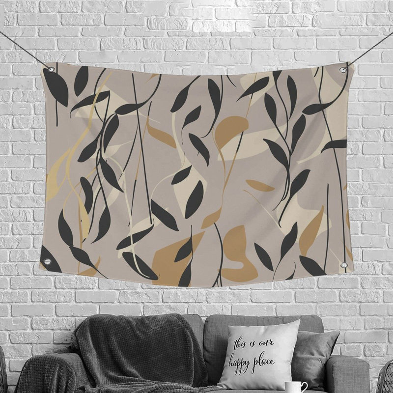 Microfiber Fabric Tapestry, 50" H x 60" W