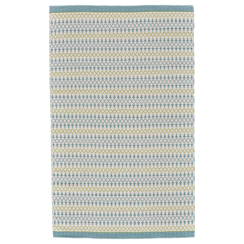 Pina Wool Geometric Indoor Rug, Rectangle 5' x 8'