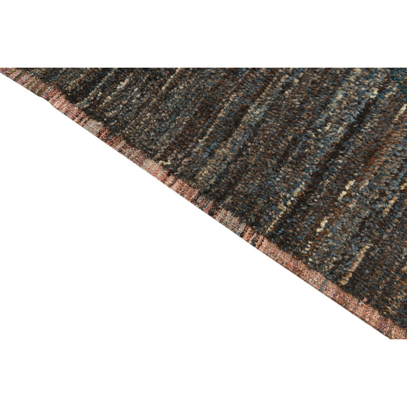 Iraheta Blue and Brown Rug