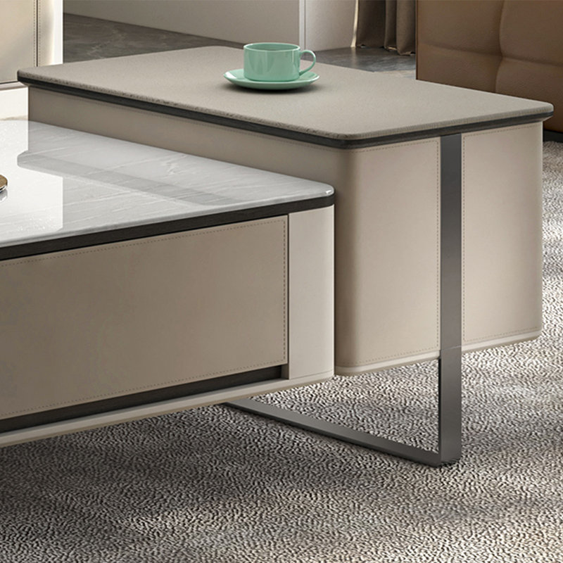 Table basse en marbre italien