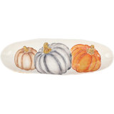 Pumpkins Earthenware Platter