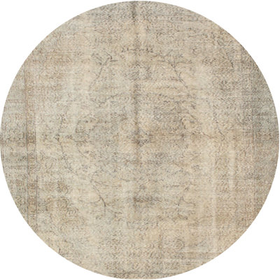 Tapis gris clair/brun contemporain
