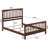 Brooklyn Foundation Bed with Matching Footboard-1043198807-1043198804