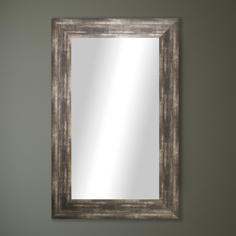 Engineered Wood Mirror, 33" x 28"