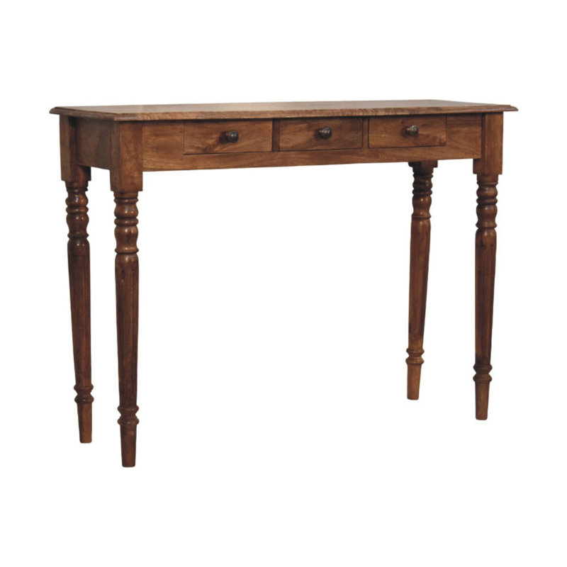 110cm Solid Wood Console Table