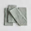 Serviettes de table en coton Olenna Feuille-116668845-116668846