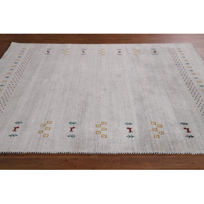 Tapis oriental tribal Gabbeh 5 x 8