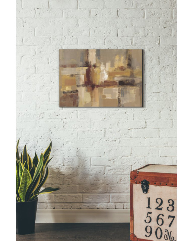 «Sandcastles» par Silvia Vassileva, art mural sur toile, H 12 po x l 18 po x P 0,75 po
