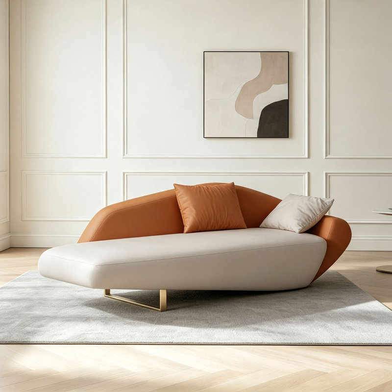 Holtman, Blanc cassé / Orange
