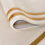 Carmel Modern Bordered Cream/Gold Area Rug-131436989