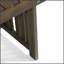 Table d'appoint en bois d'acacia de Kyoto avec design pliable, pour une utilisation intérieure et extérieure, durable et élégante-1172833453