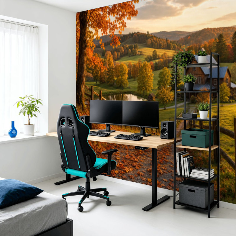 Adhésif mural amovible Peel and Stick, 68.88" L x 96" W