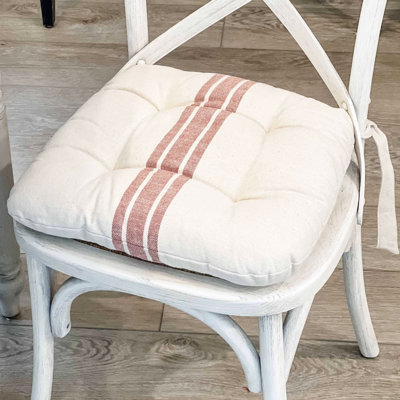 Market Place Red Chair Pad
