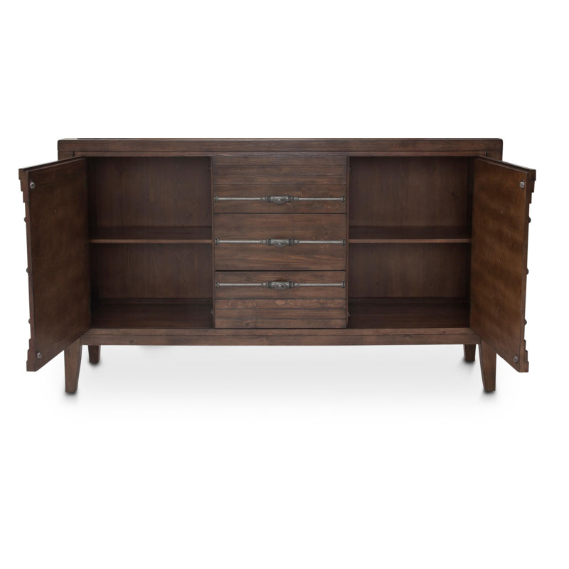 Buffet à 1 tiroir de 68,25 po de large Carrollton