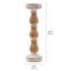 Chandelle de table en bois 13,39 po H