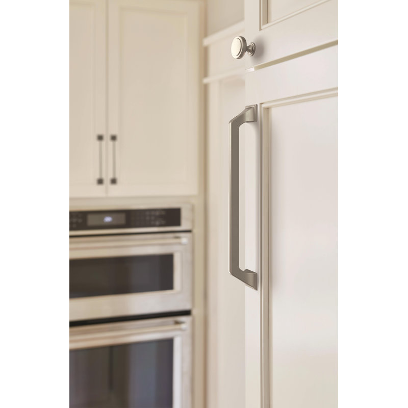 Exceed Arch Pull, 8 13/16", Satin Nickel