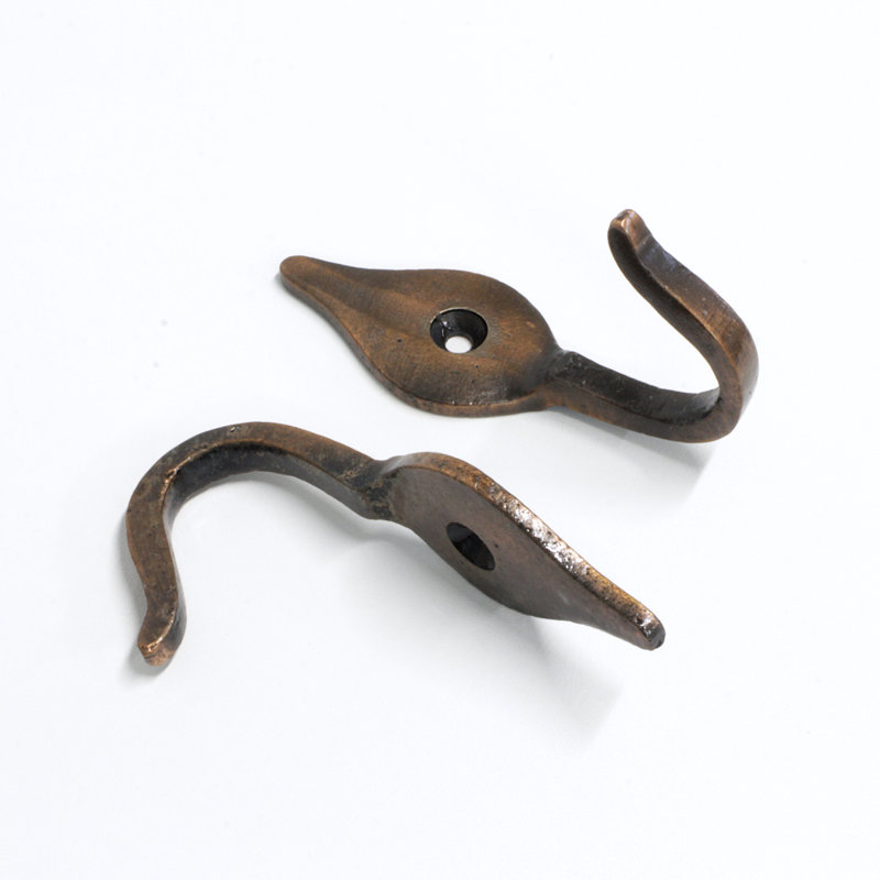 Iron Wall Wall Hook, Antique Copper