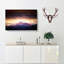 Light Over The Mountain In Abstract - Wrapped Canvas-55310885