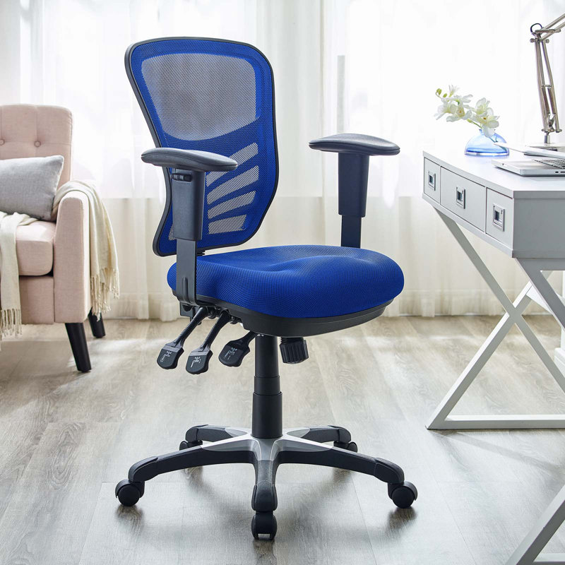 Modway Articulate Mesh Office Chair, Blue