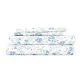 Violets Pattern Microfiber Sheet Set