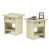 Cream Faux Marble/Ivory
