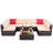 Bump 6 - Person Patio Conversation Set with Cushions-440893512