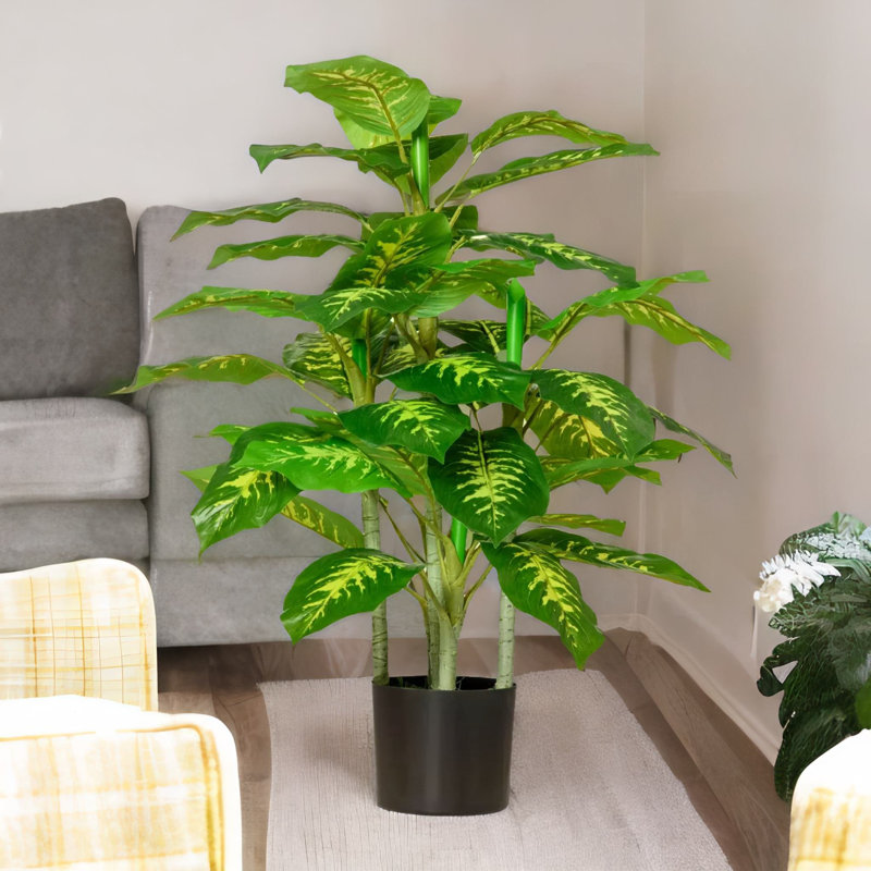 95cm Faux Evergreen Plant in Freestanding