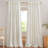 Linen Back Tab Curtains,Light Filtering Curtain, Thick Linen Textured Semi Sheer Drapes(Set of 2,With Hooks)-1780285704-1809414767
