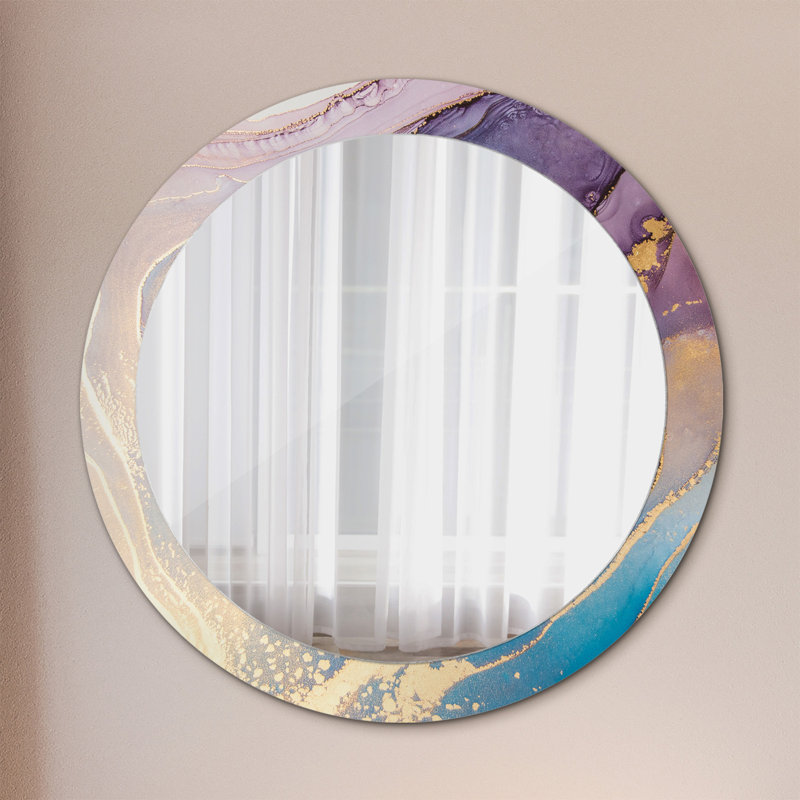 Huldar Glass Flat Wall Mirror
