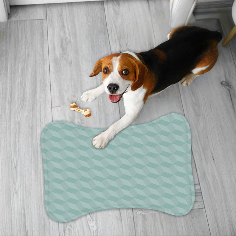 Retro Mode - 1 Piece Bone Shape Feeding Mat