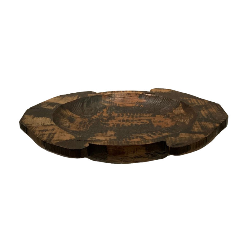 Chazity Handmade Wood Decorative Bowl 1