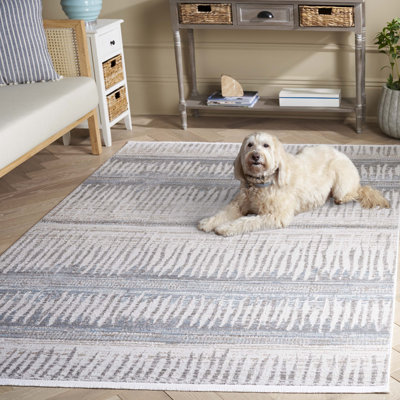 Tapis abstrait Candelario Performance