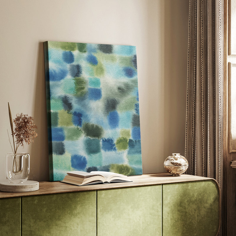 Earthy Plexus I -Custom Wrapped Gallery Cavas